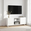 vidaXL Stół pod telewizor 90 x 34.5 x 40 cm Biały Drewno inżynieryjne