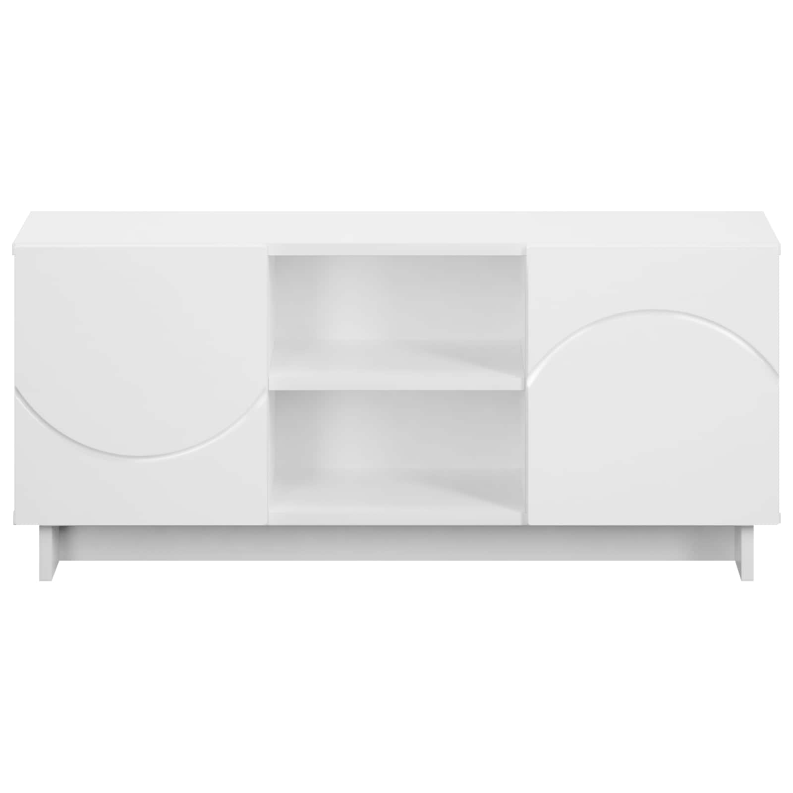 vidaXL Stół pod telewizor 90 x 34.5 x 40 cm Biały Drewno inżynieryjne