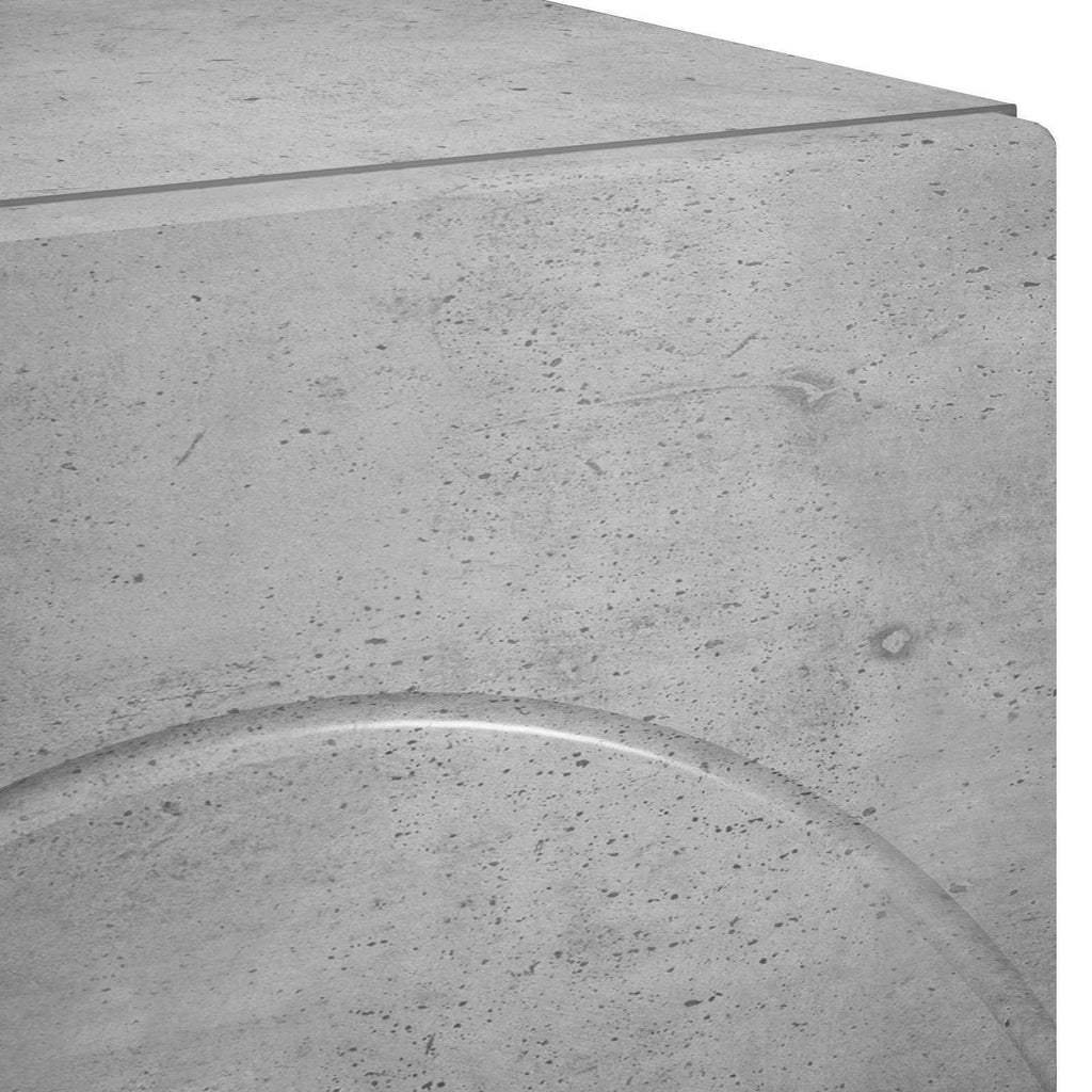 vidaXL Stół pod telewizor 90 x 34.5 x 40 cm Betonowy szary