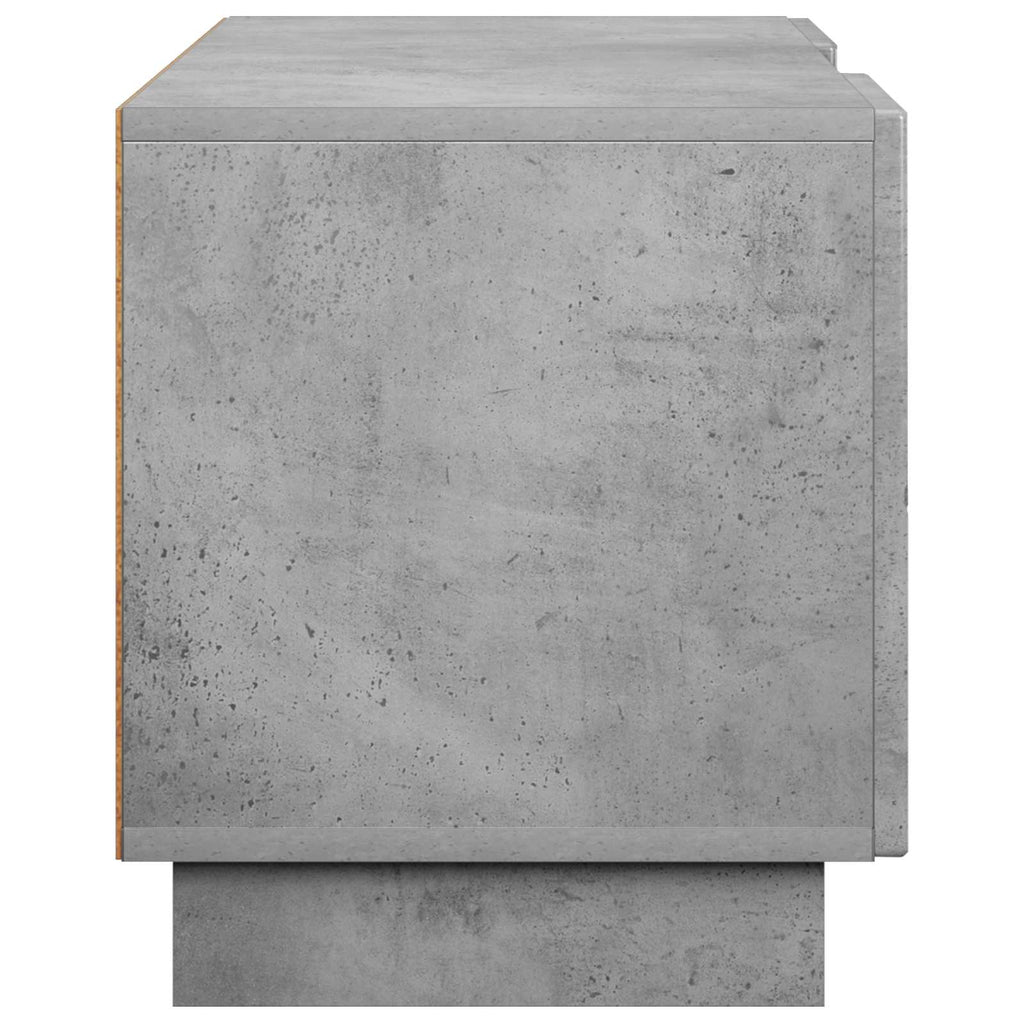 vidaXL Stół pod telewizor 90 x 34.5 x 40 cm Betonowy szary