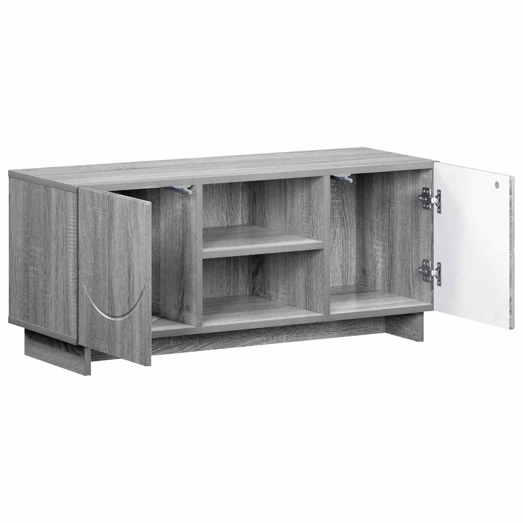 vidaXL Stół pod telewizor 90 x 34.5 x 40 cm Szary Sonoma