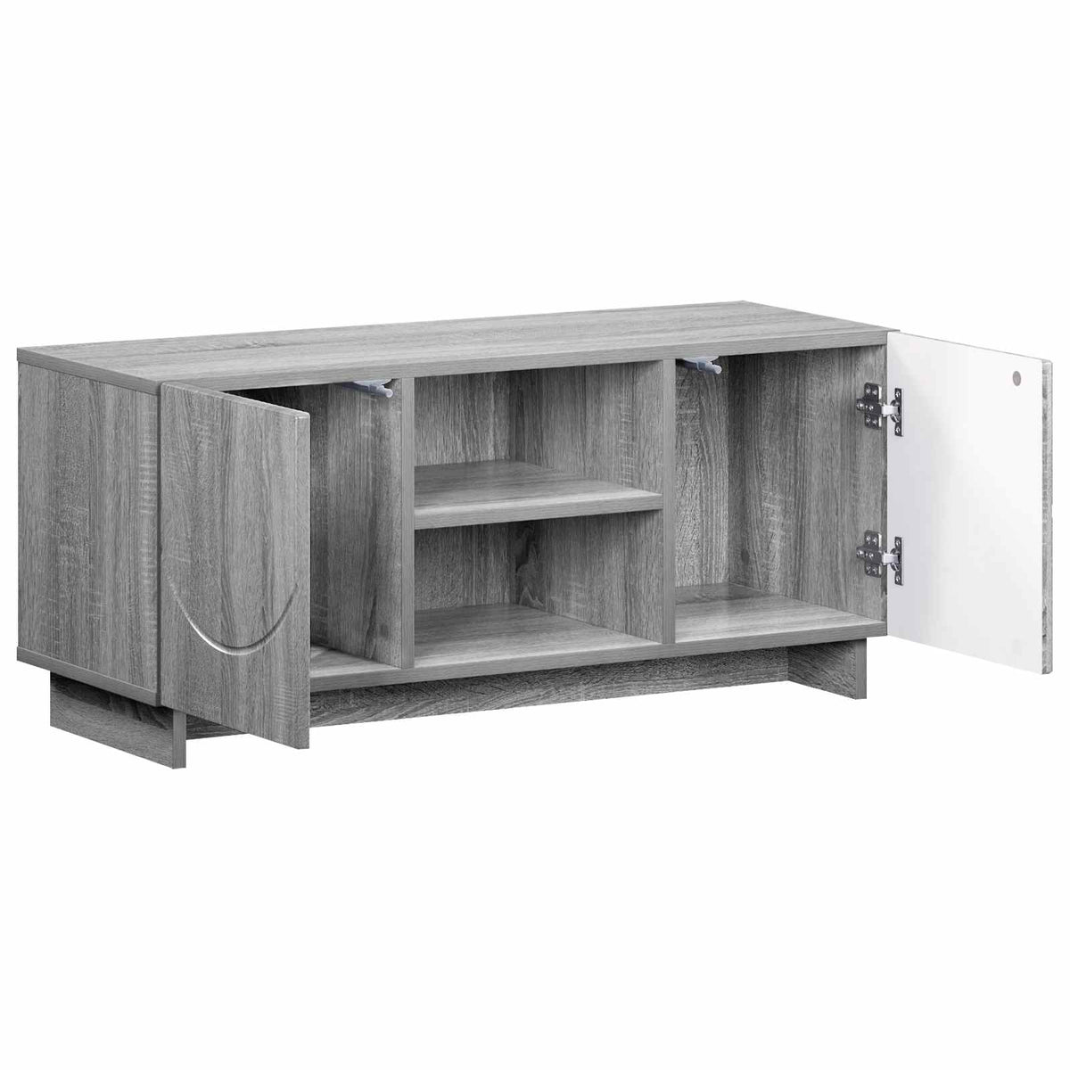 vidaXL Stół pod telewizor 90 x 34.5 x 40 cm Szary Sonoma