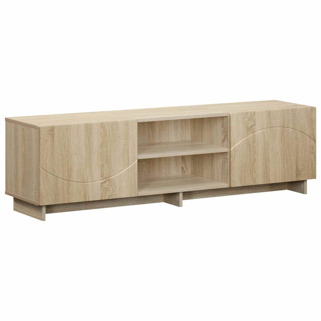 vidaXL Stół pod telewizor 140 x 34,5 x 40 cm dąb Sonoma
