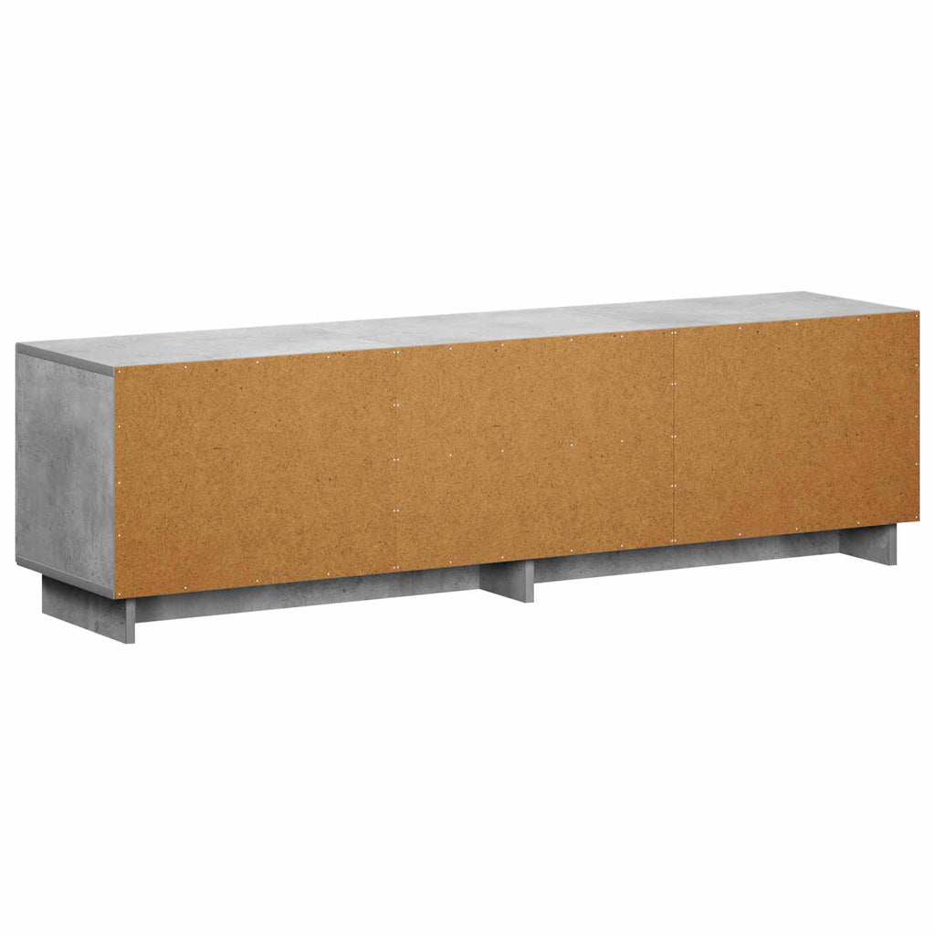 vidaXL Stół pod telewizor 140 x 34,5 x 40 cm Betonowy szary