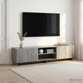 vidaXL Stół pod telewizor 180 x 34,5 x 40 cm Szary Sonoma
