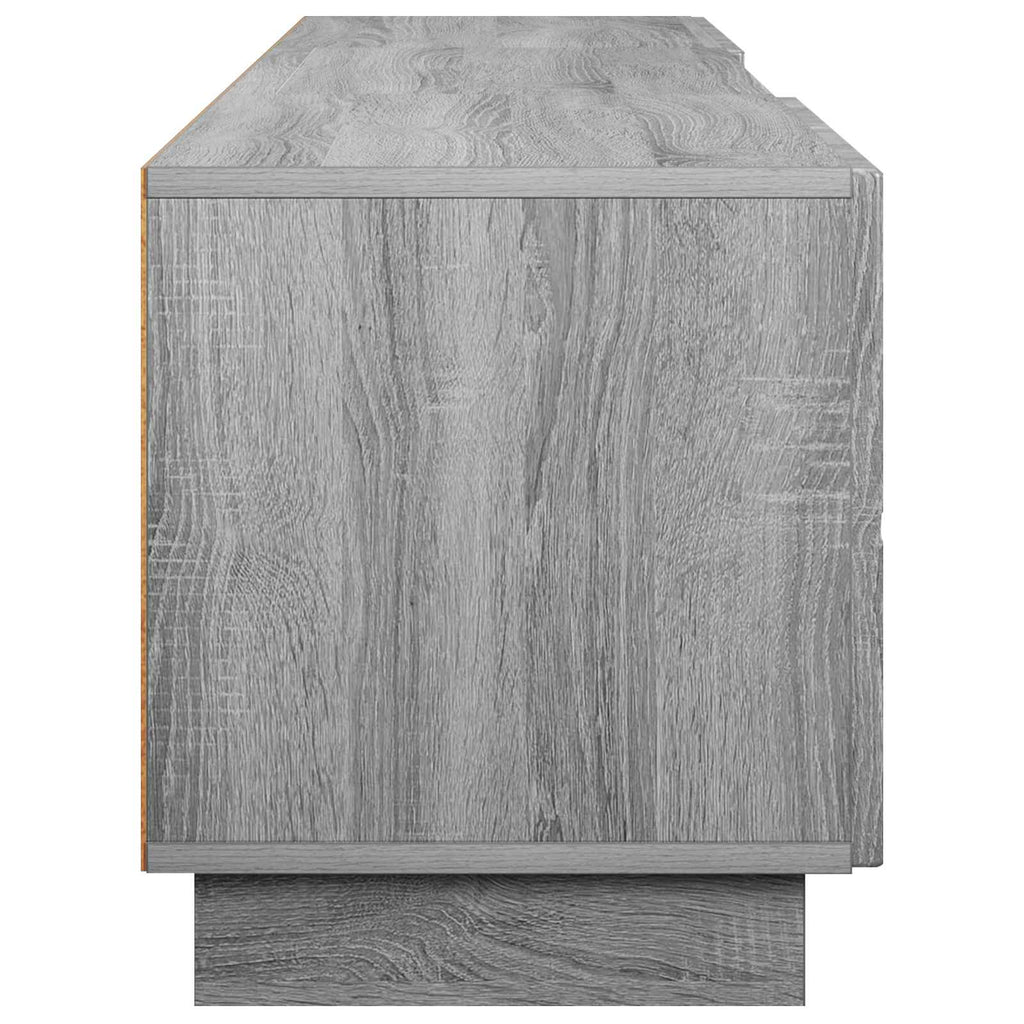 vidaXL Stół pod telewizor 180 x 34,5 x 40 cm Szary Sonoma