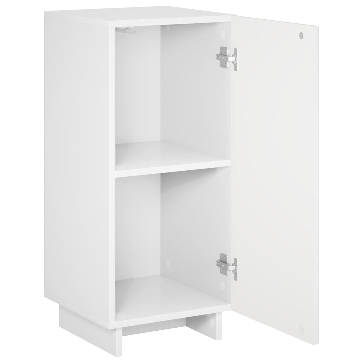 vidaXL Komoda Biały 33,5 x 34,5 x 75 cm Drewno inżynieryjne
