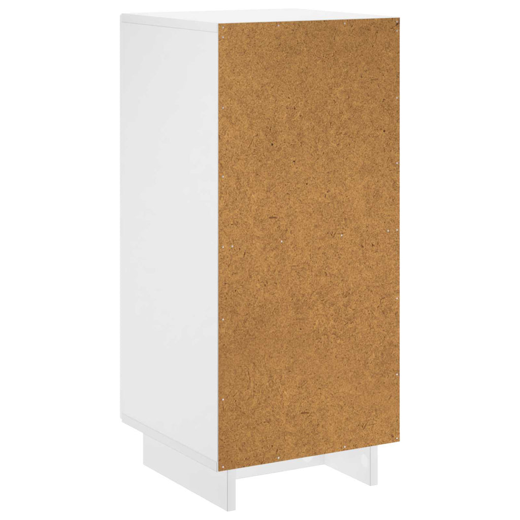 vidaXL Komoda Biały 33,5 x 34,5 x 75 cm Drewno inżynieryjne