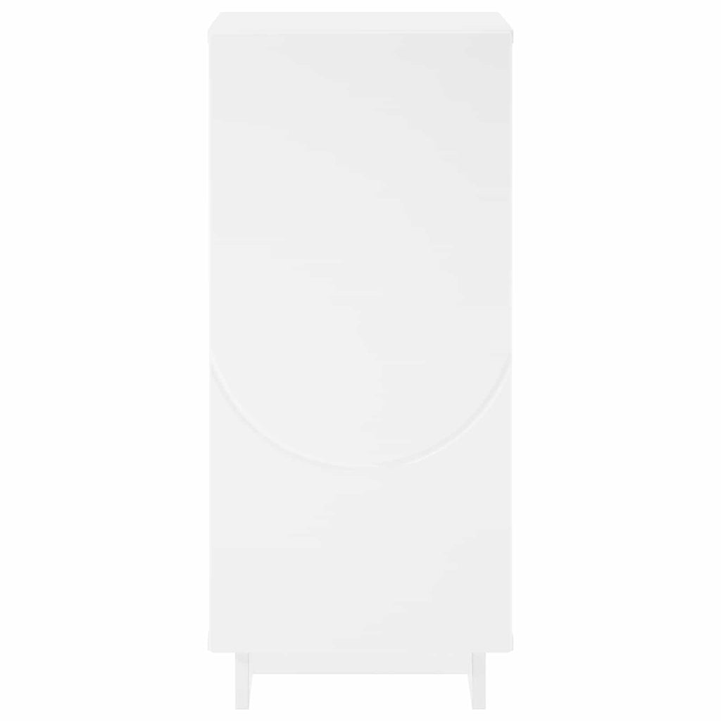 vidaXL Komoda Biały 33,5 x 34,5 x 75 cm Drewno inżynieryjne