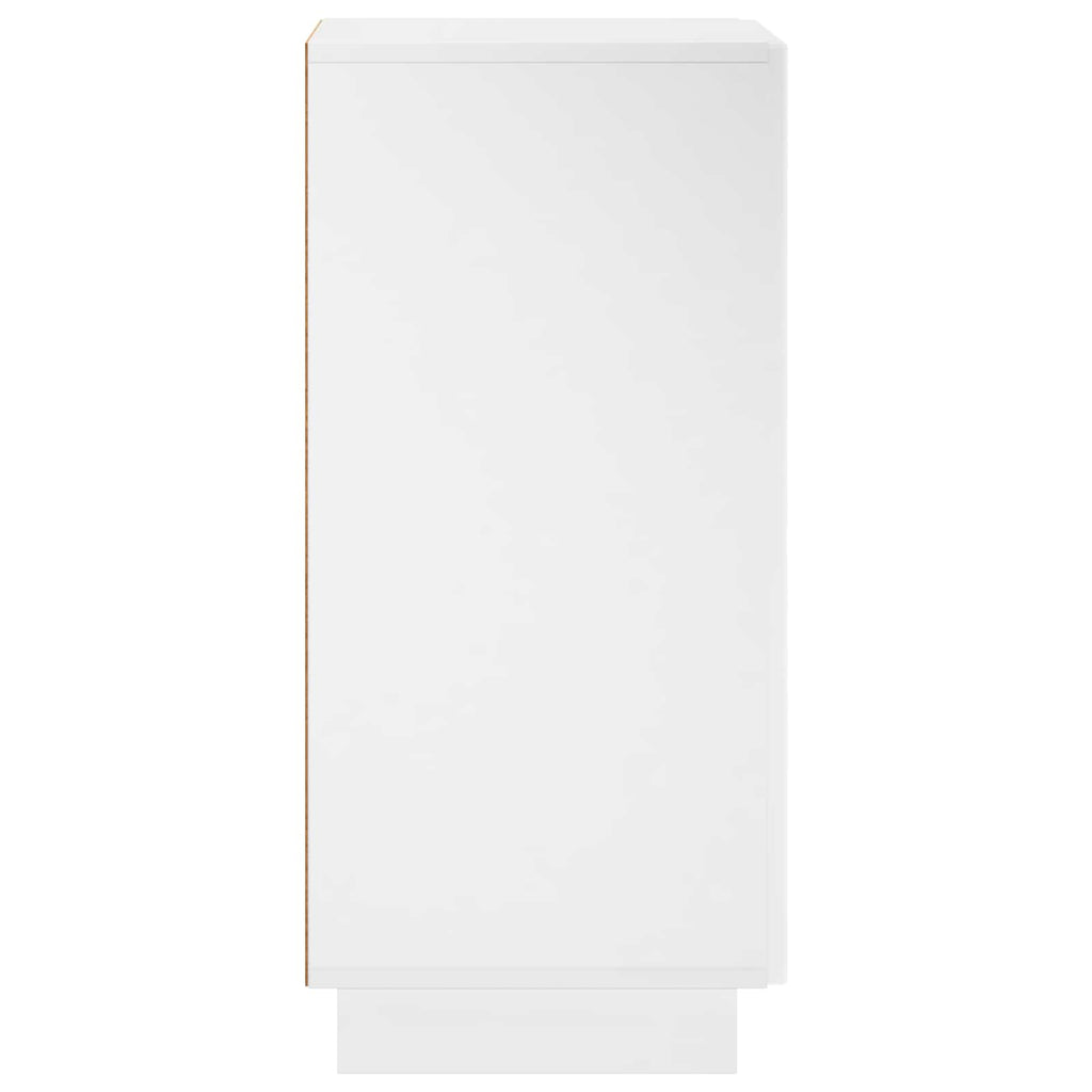 vidaXL Komoda Biały 33,5 x 34,5 x 75 cm Drewno inżynieryjne
