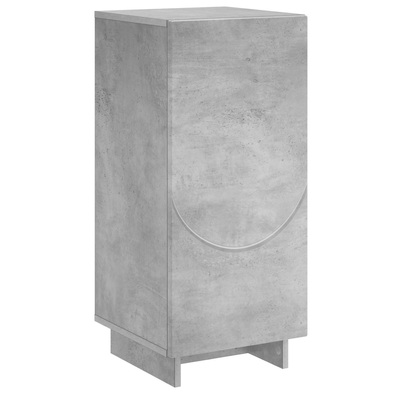 vidaXL Komoda Betonowy szary 33,5 x 34,5 x 75 cm Drewno inżynieryjne