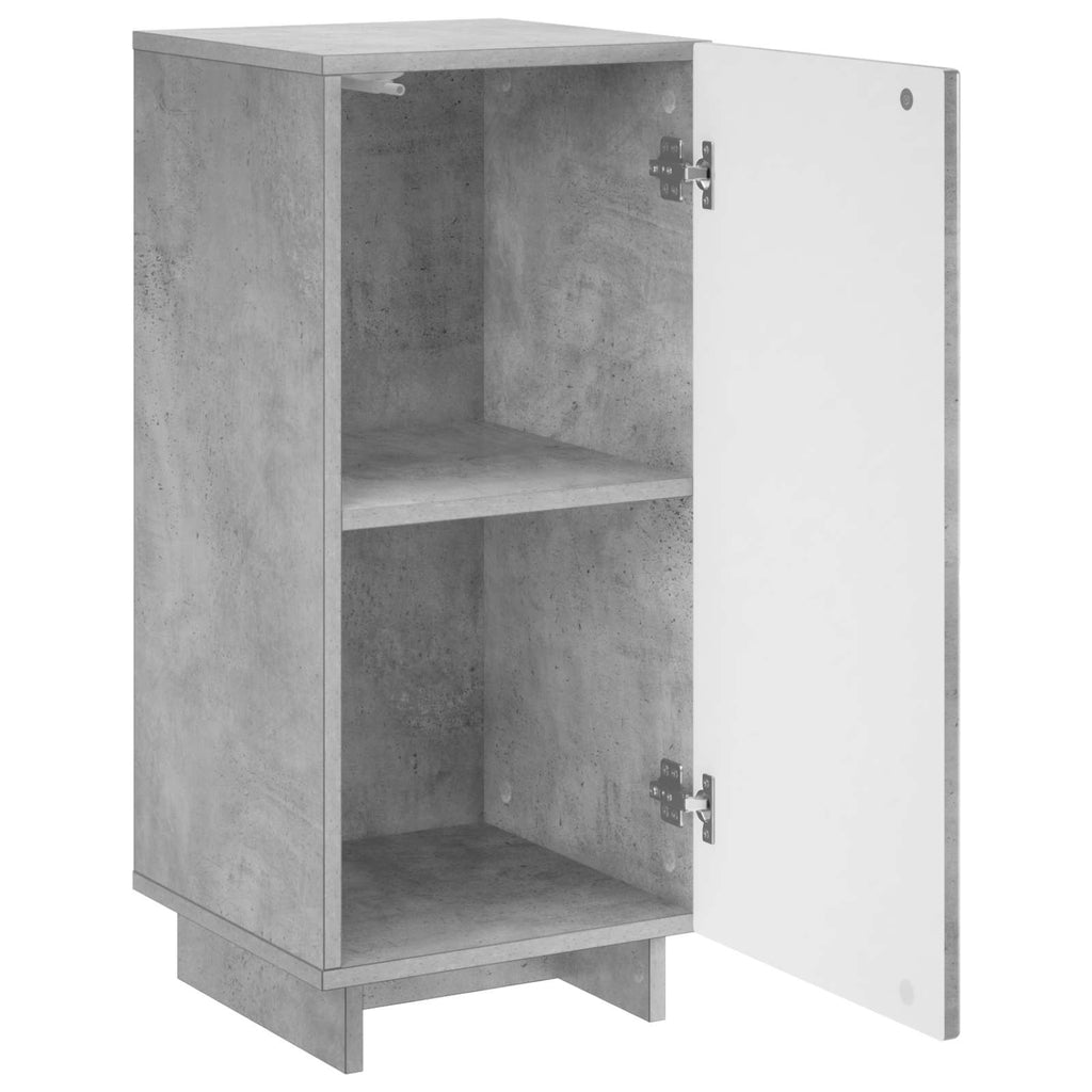 vidaXL Komoda Betonowy szary 33,5 x 34,5 x 75 cm Drewno inżynieryjne