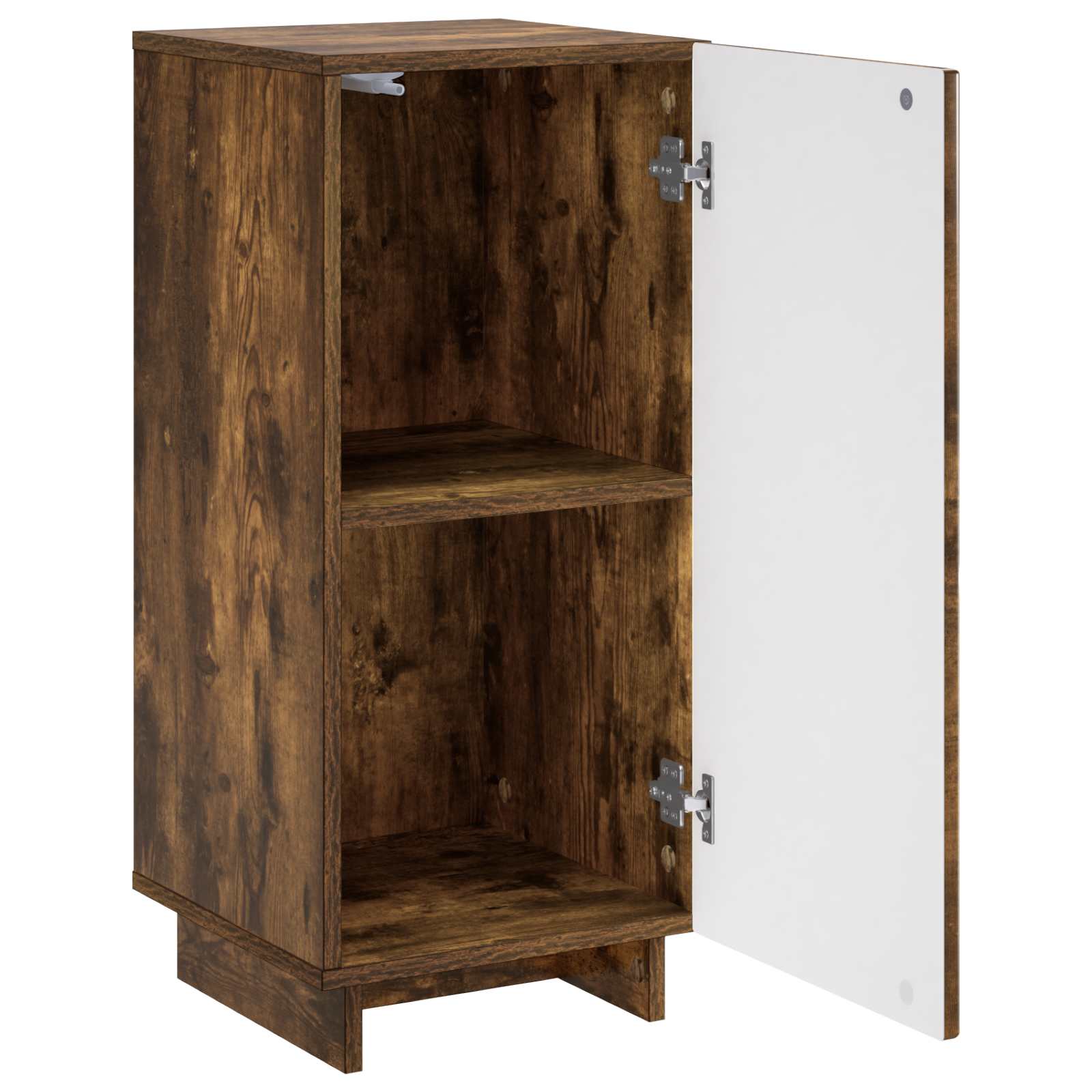 vidaXL Komoda Dąb wędzony 33,5 x 34,5 x 75 cm Drewno inżynieryjne