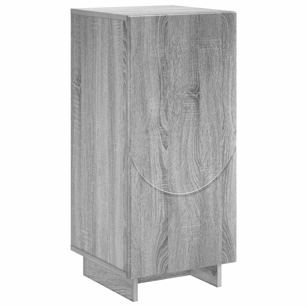 vidaXL Komoda Szary Sonoma 33,5 x 34,5 x 75 cm Drewno inżynieryjne