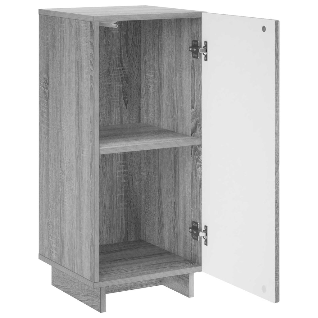 vidaXL Komoda Szary Sonoma 33,5 x 34,5 x 75 cm Drewno inżynieryjne