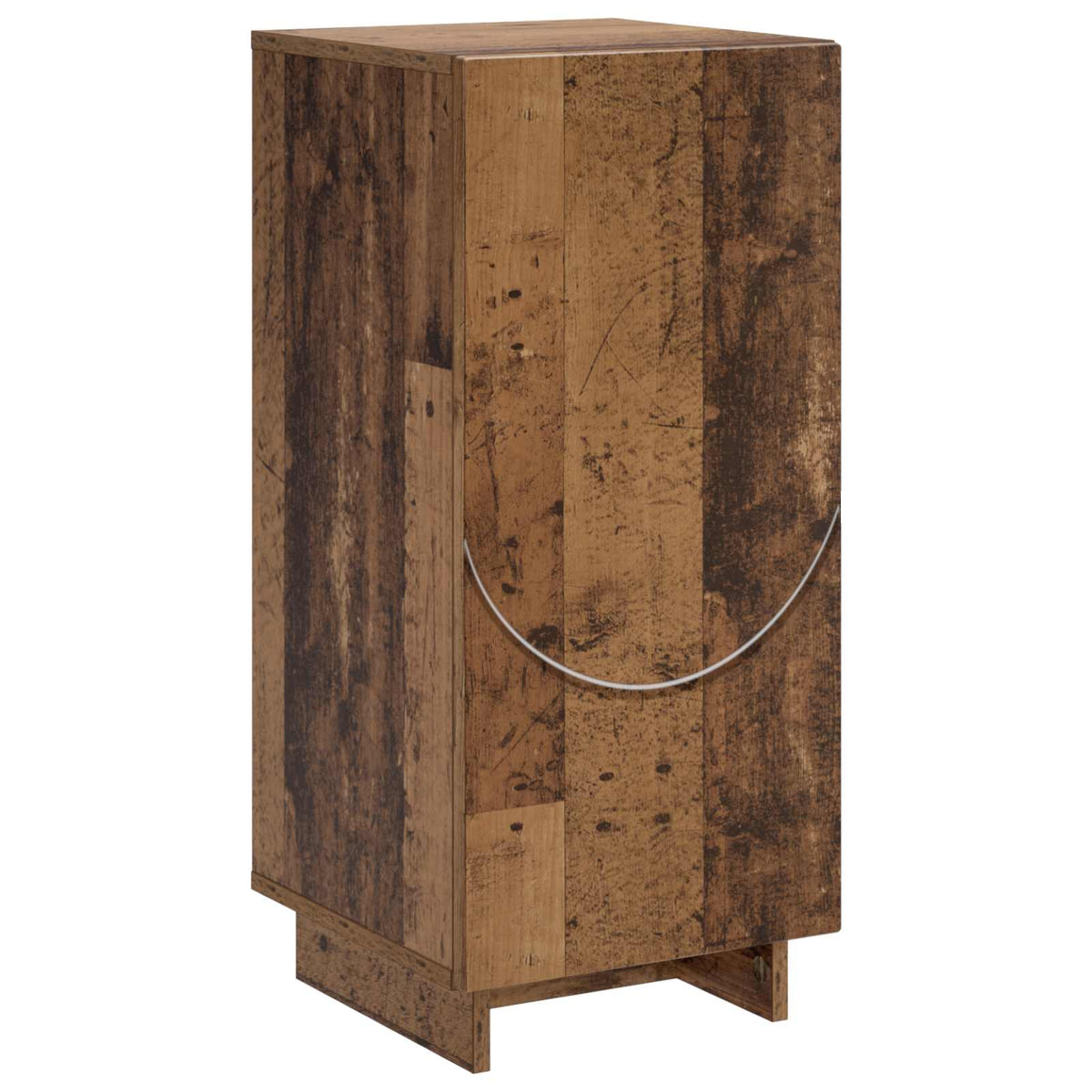 vidaXL Komoda Stare drewno 33,5 x 34,5 x 75 cm Drewno inżynieryjne