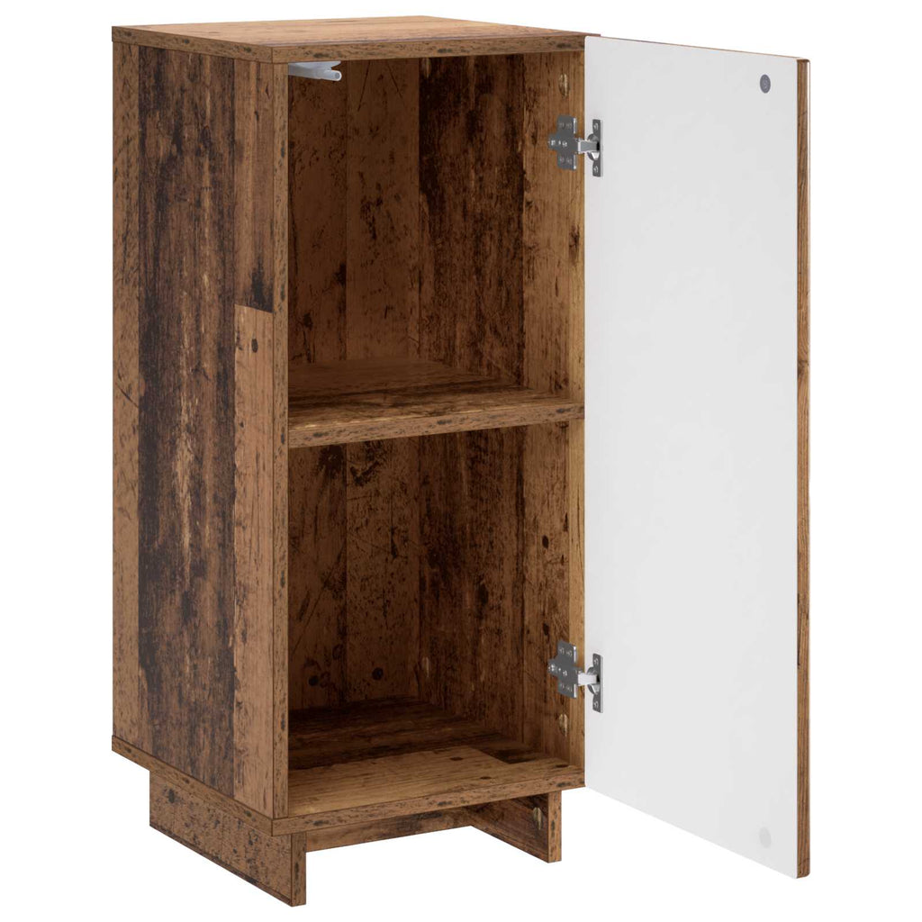vidaXL Komoda Stare drewno 33,5 x 34,5 x 75 cm Drewno inżynieryjne