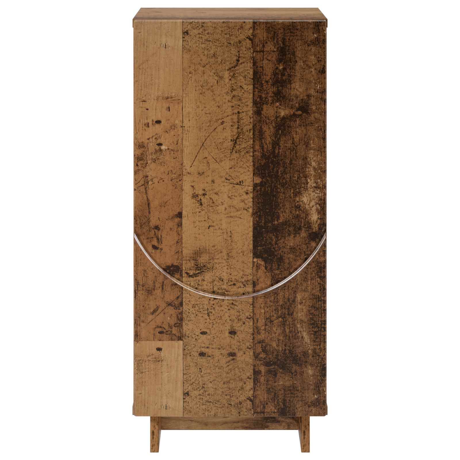 vidaXL Komoda Stare drewno 33,5 x 34,5 x 75 cm Drewno inżynieryjne
