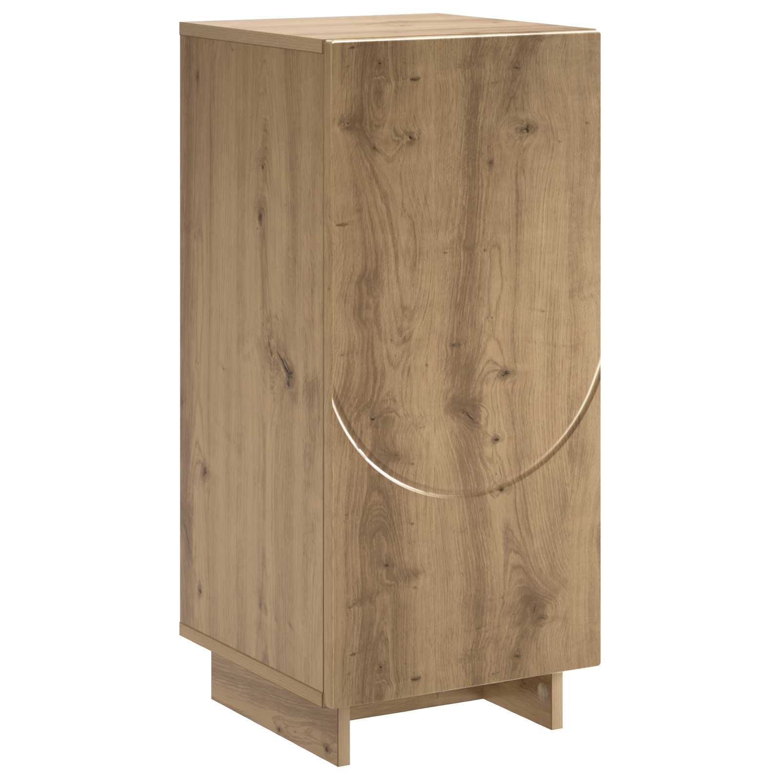 vidaXL Komoda Dąb artisan 33,5 x 34,5 x 75 cm Drewno inżynieryjne
