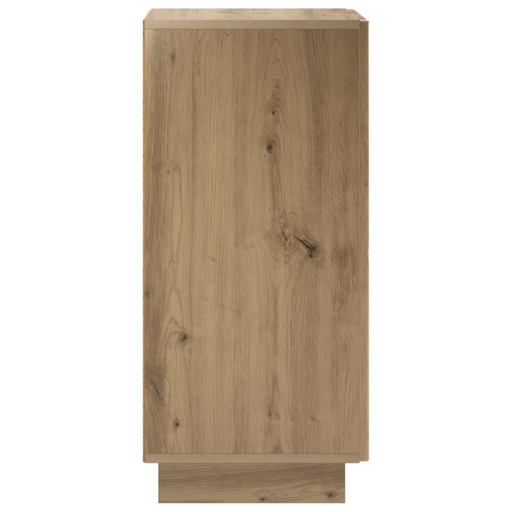 vidaXL Komoda Dąb artisan 33,5 x 34,5 x 75 cm Drewno inżynieryjne