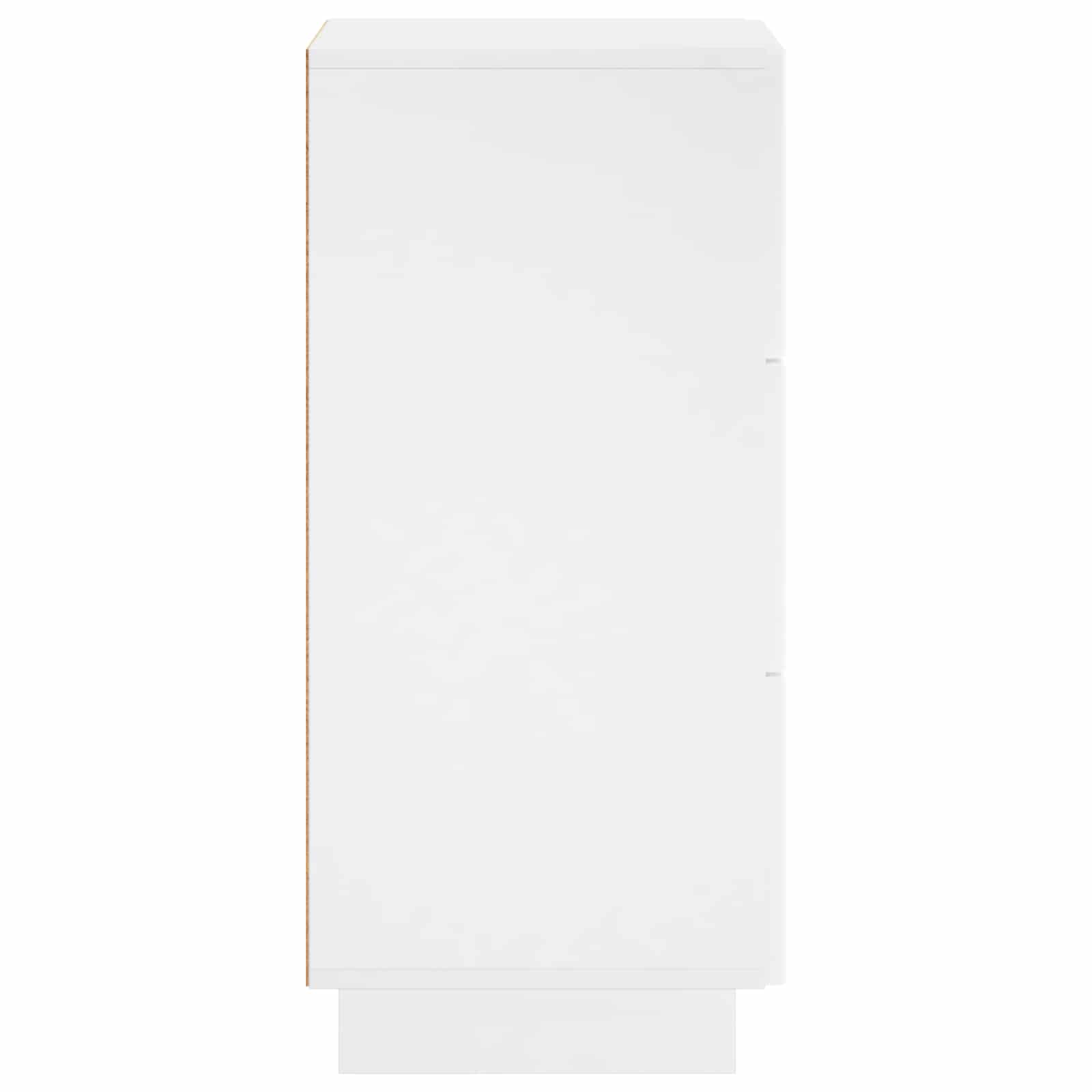 vidaXL Komoda Biały 33,5 x 34,5 x 75 cm Drewno inżynieryjne