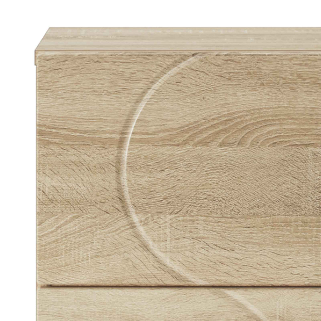 vidaXL Komoda dąb Sonoma 33,5 x 34,5 x 75 cm Drewno inżynieryjne