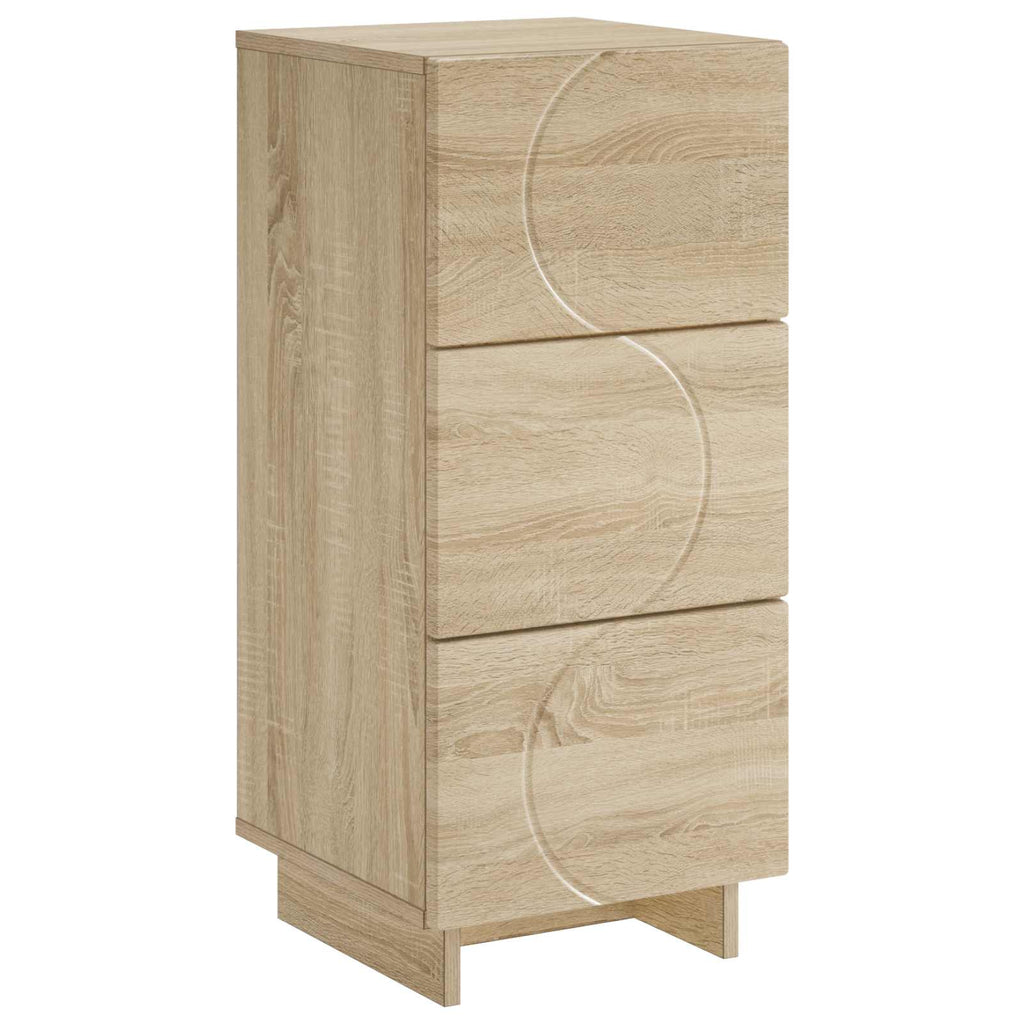 vidaXL Komoda dąb Sonoma 33,5 x 34,5 x 75 cm Drewno inżynieryjne