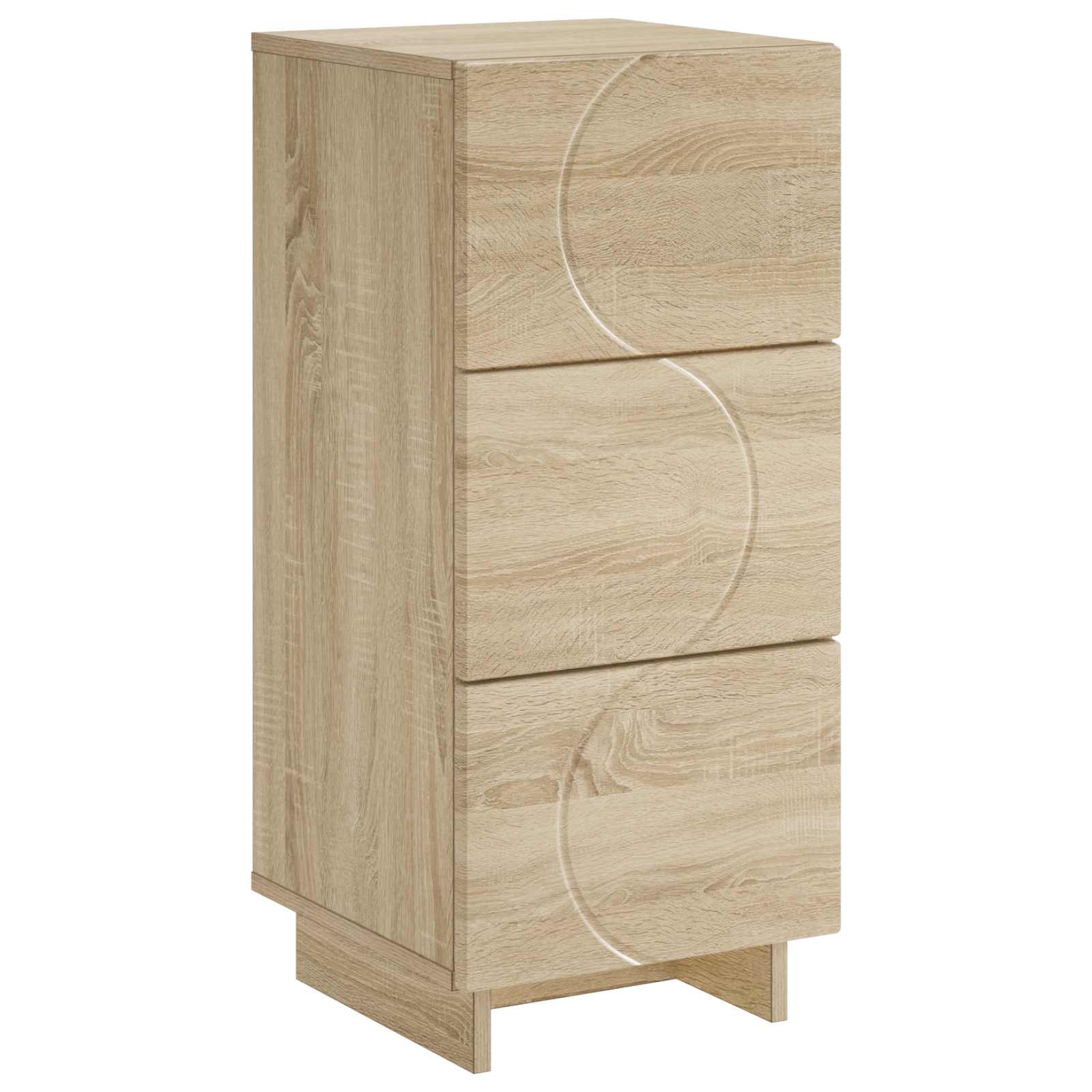 vidaXL Komoda dąb Sonoma 33,5 x 34,5 x 75 cm Drewno inżynieryjne