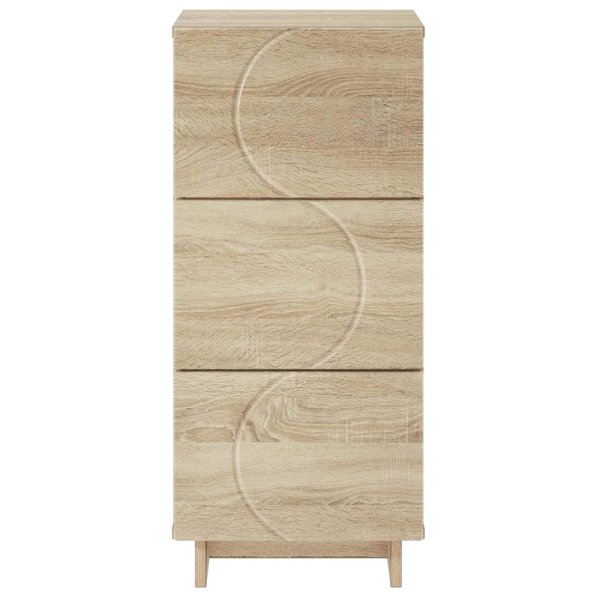 vidaXL Komoda dąb Sonoma 33,5 x 34,5 x 75 cm Drewno inżynieryjne