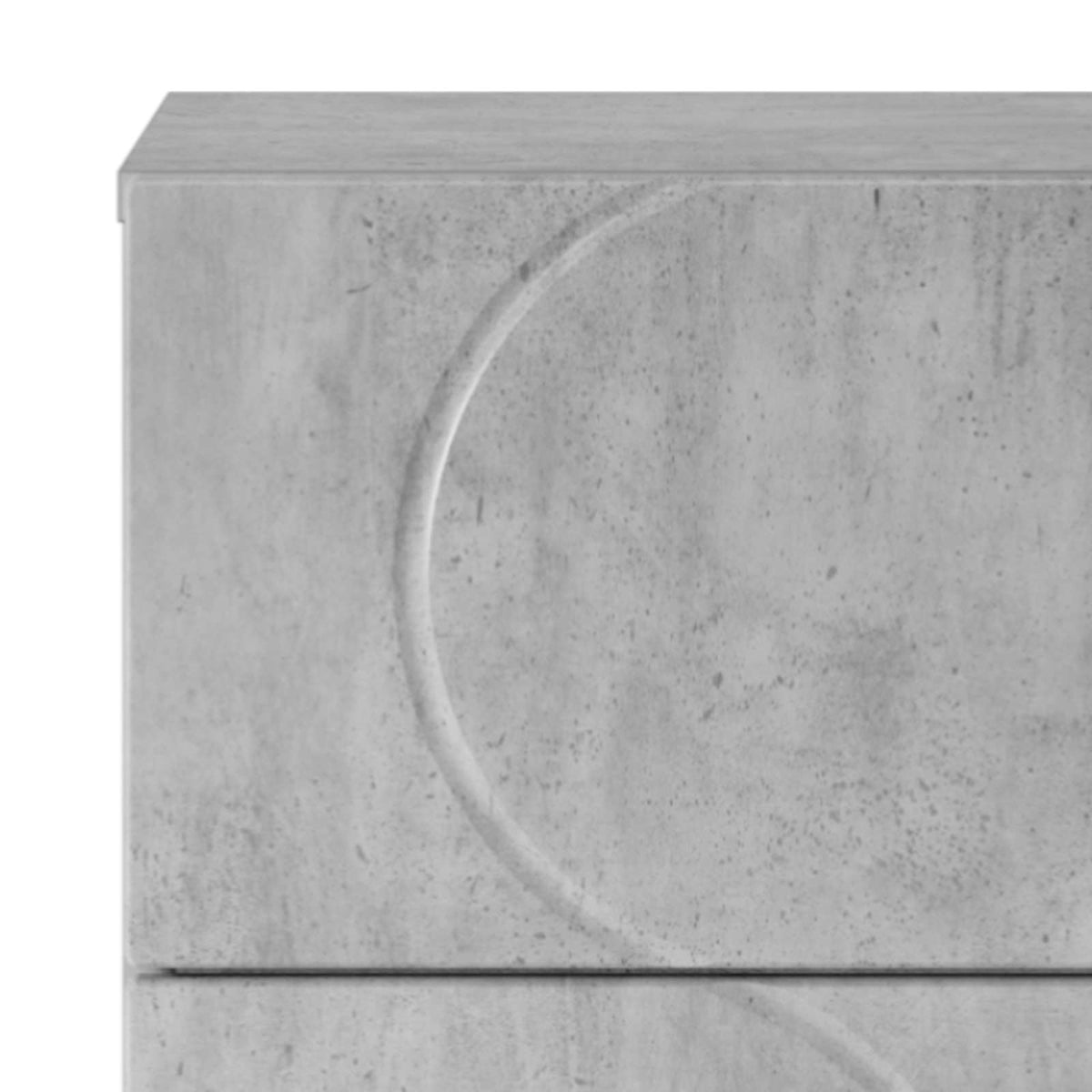 vidaXL Komoda Betonowy szary 33,5 x 34,5 x 75 cm Drewno inżynieryjne