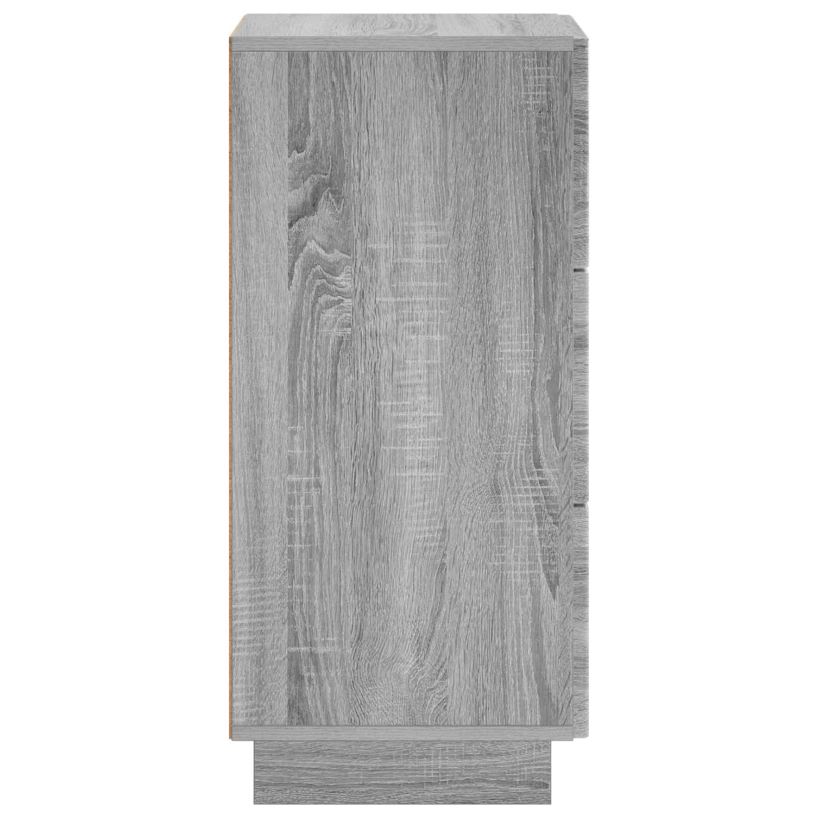 vidaXL Komoda Szary Sonoma 33,5 x 34,5 x 75 cm Drewno inżynieryjne