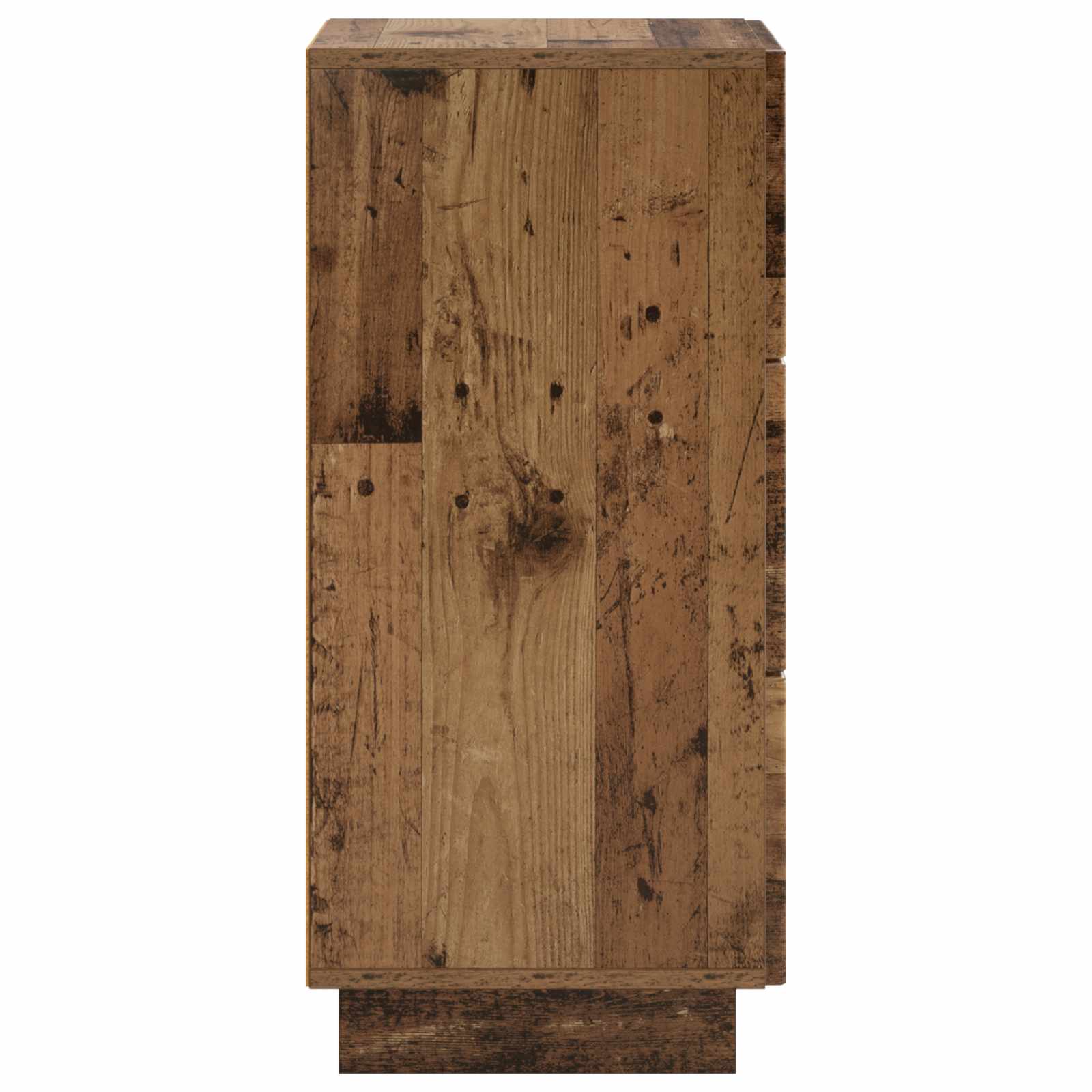 vidaXL Komoda Stare drewno 33,5 x 34,5 x 75 cm Drewno inżynieryjne