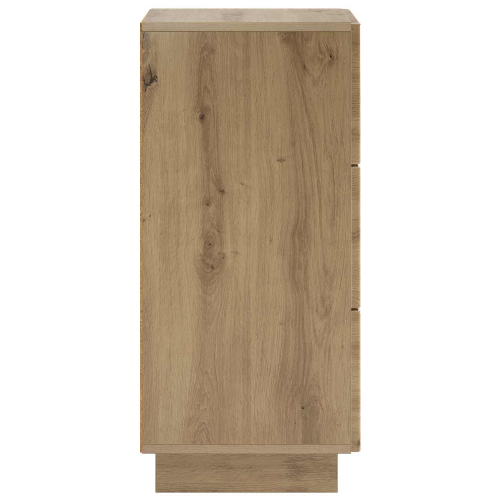 vidaXL Komoda Dąb artisan 33,5 x 34,5 x 75 cm Drewno inżynieryjne