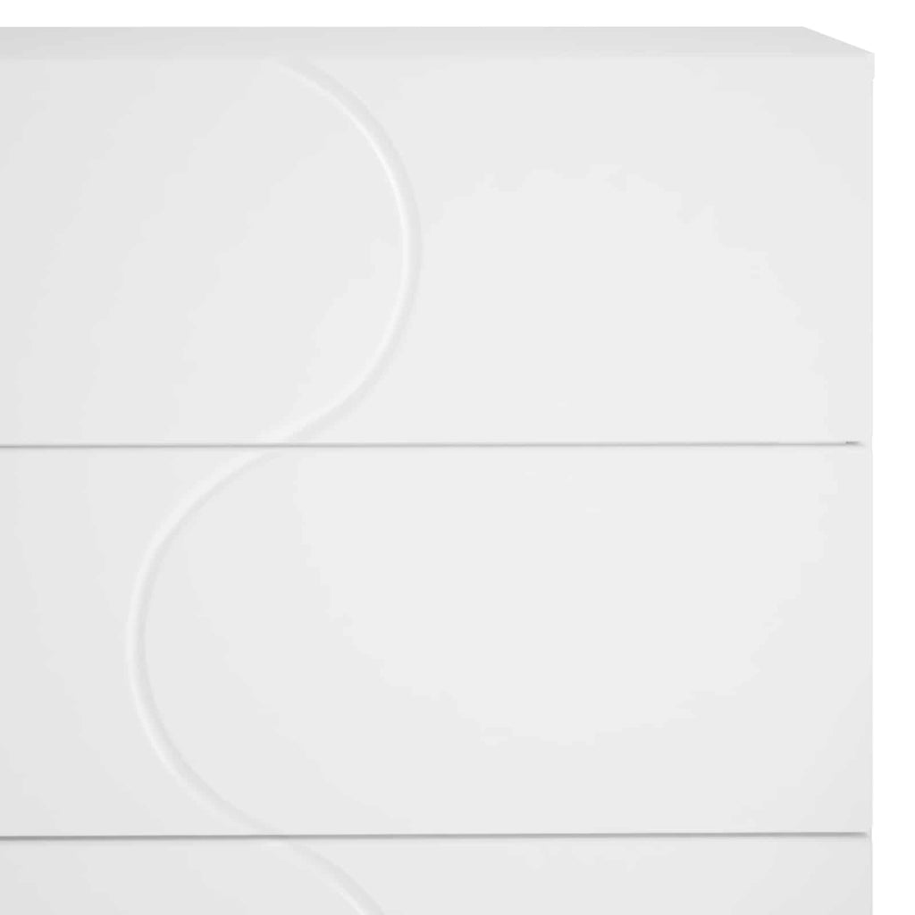 vidaXL Bufet Biały 70 x 38 x 75 cm Drewno inżynieryjne
