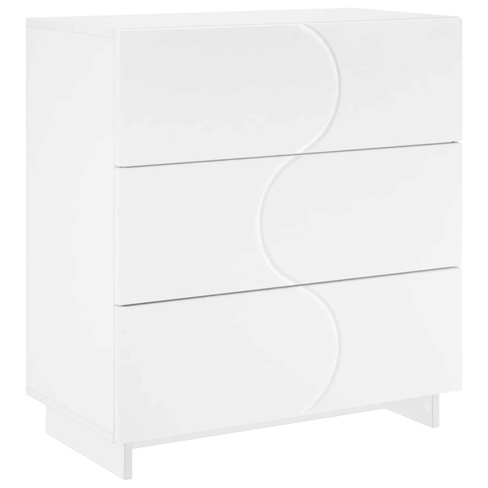 vidaXL Bufet Biały 70 x 38 x 75 cm Drewno inżynieryjne
