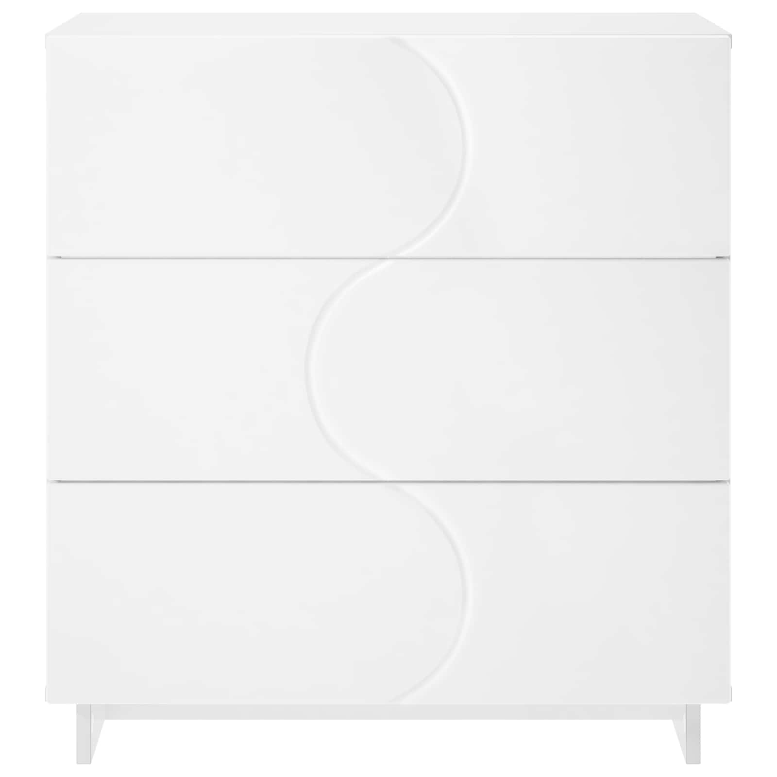 vidaXL Bufet Biały 70 x 38 x 75 cm Drewno inżynieryjne