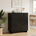 vidaXL Bufet Czarny 70 x 38 x 75 cm Drewno inżynieryjne