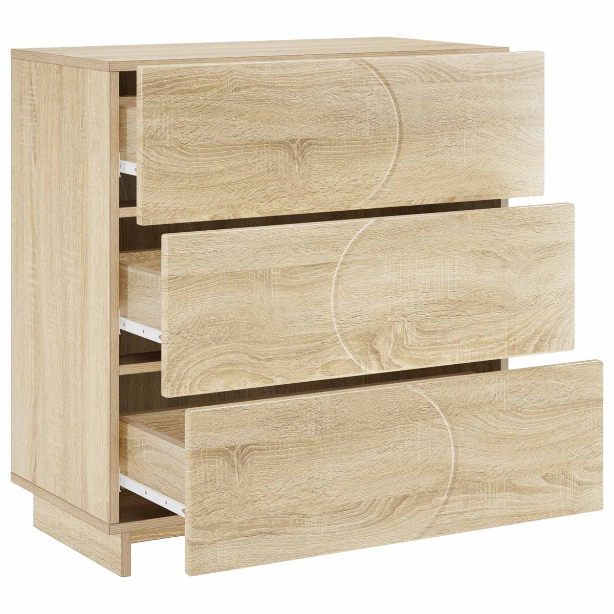 vidaXL Bufet dąb Sonoma 70 x 38 x 75 cm Drewno inżynieryjne