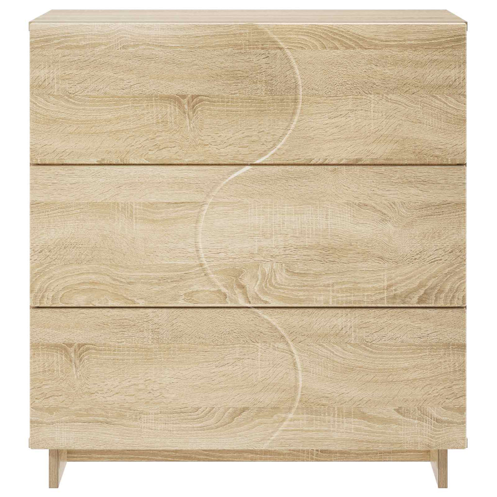 vidaXL Bufet dąb Sonoma 70 x 38 x 75 cm Drewno inżynieryjne