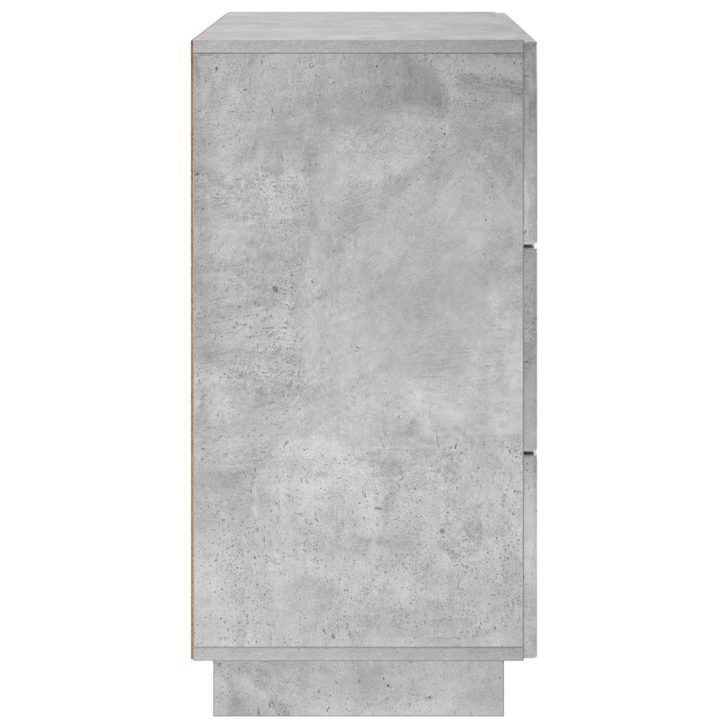 vidaXL Bufet Betonowy szary 70 x 38 x 75 cm Drewno inżynieryjne