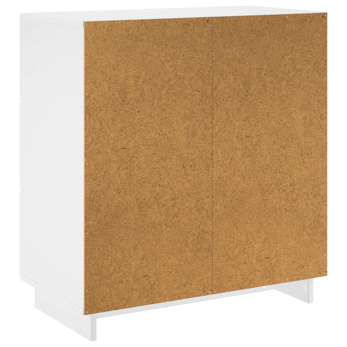 vidaXL Bufet Biały wysoki połysk 70 x 38 x 75 cm Drewno inżynieryjne