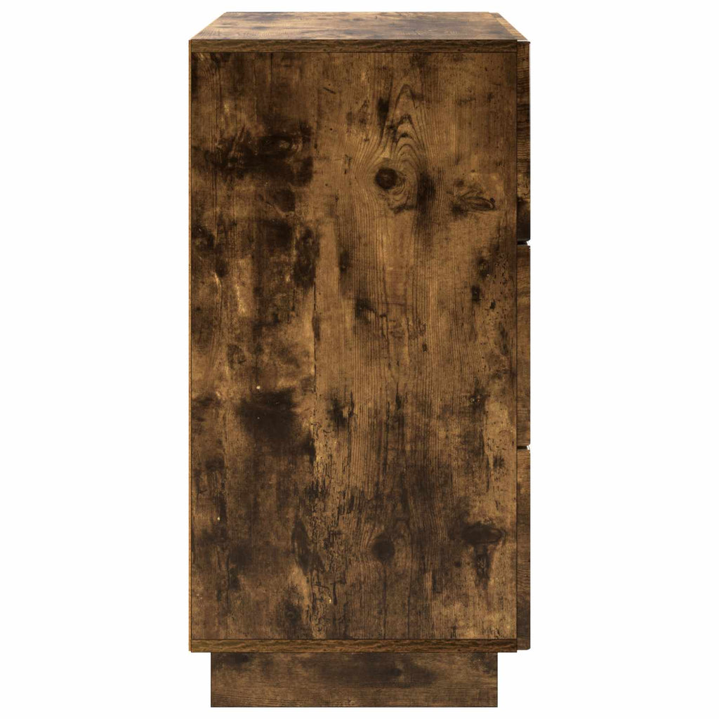 vidaXL Bufet Dąb wędzony 70 x 38 x 75 cm Drewno inżynieryjne
