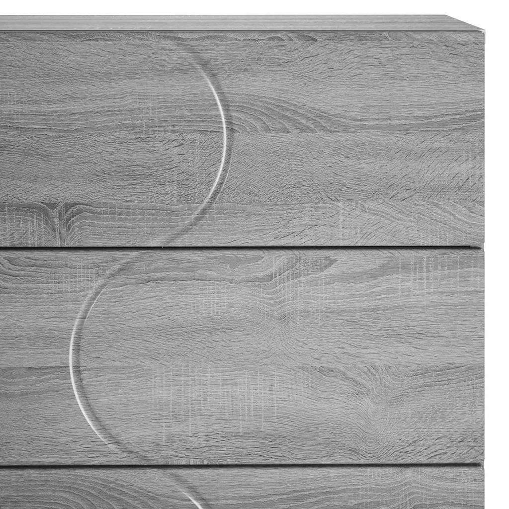 vidaXL Bufet Szary Sonoma 70 x 38 x 75 cm Drewno inżynieryjne