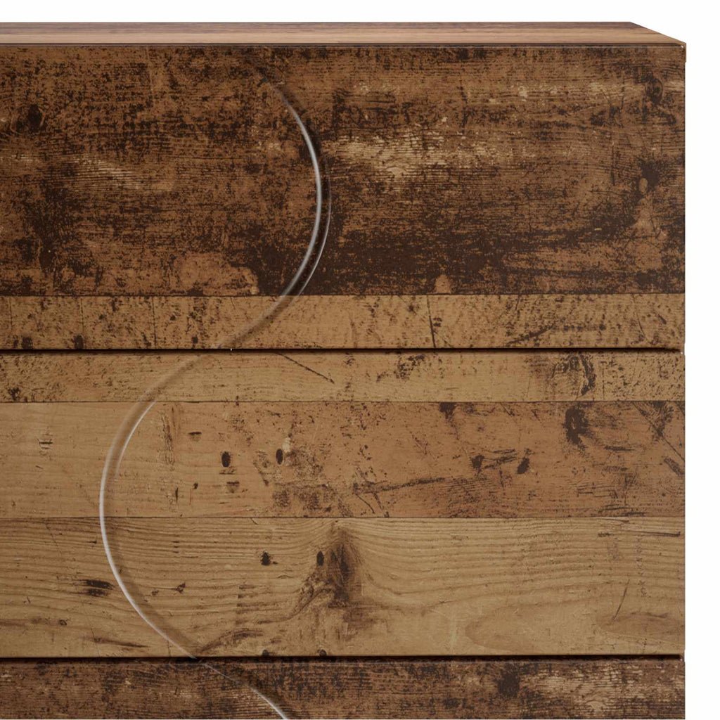 vidaXL Bufet Stare drewno 70 x 38 x 75 cm Drewno inżynieryjne