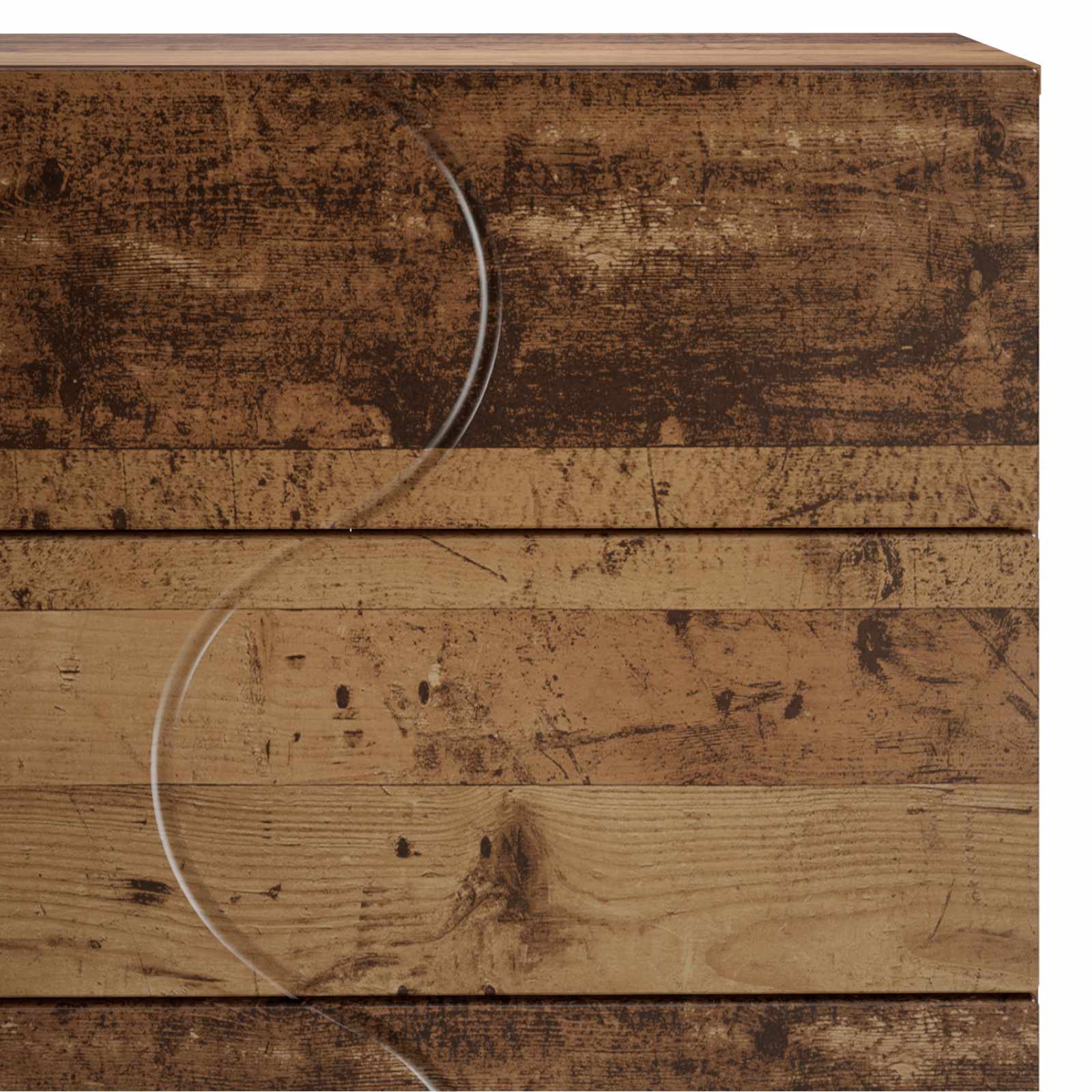 vidaXL Bufet Stare drewno 70 x 38 x 75 cm Drewno inżynieryjne