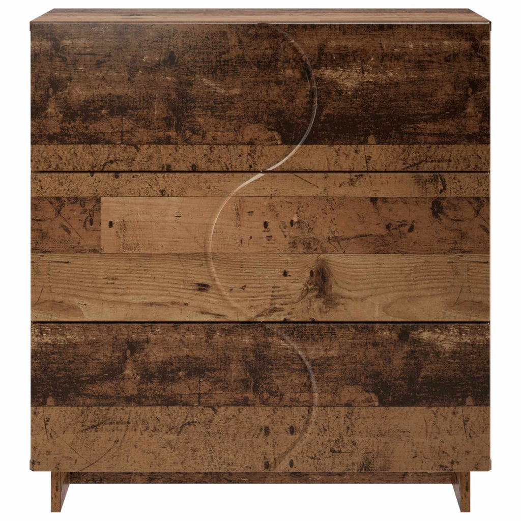 vidaXL Bufet Stare drewno 70 x 38 x 75 cm Drewno inżynieryjne