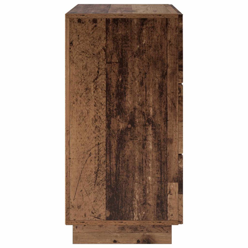 vidaXL Bufet Stare drewno 70 x 38 x 75 cm Drewno inżynieryjne