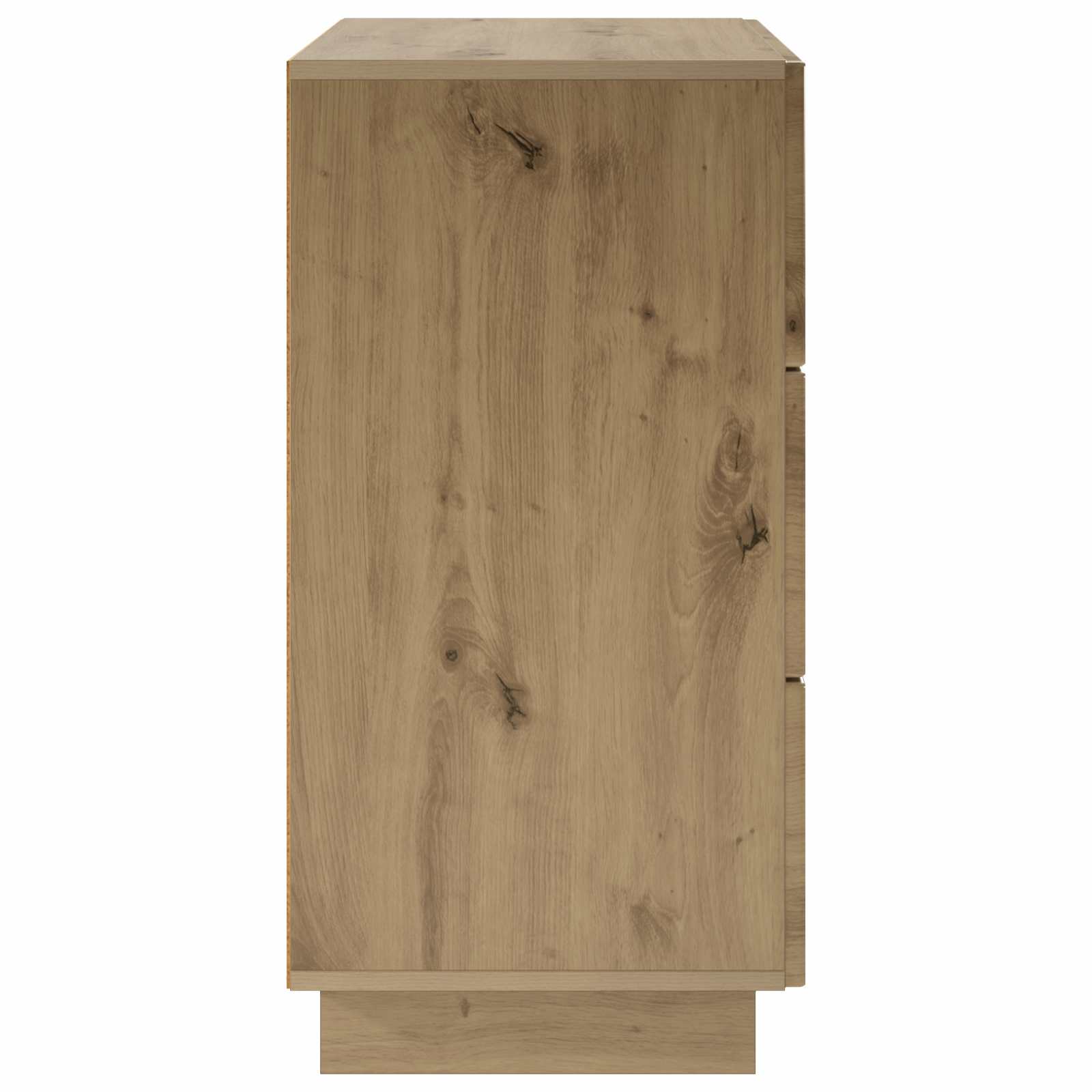 vidaXL Bufet Dąb artisan 70 x 38 x 75 cm Drewno inżynieryjne