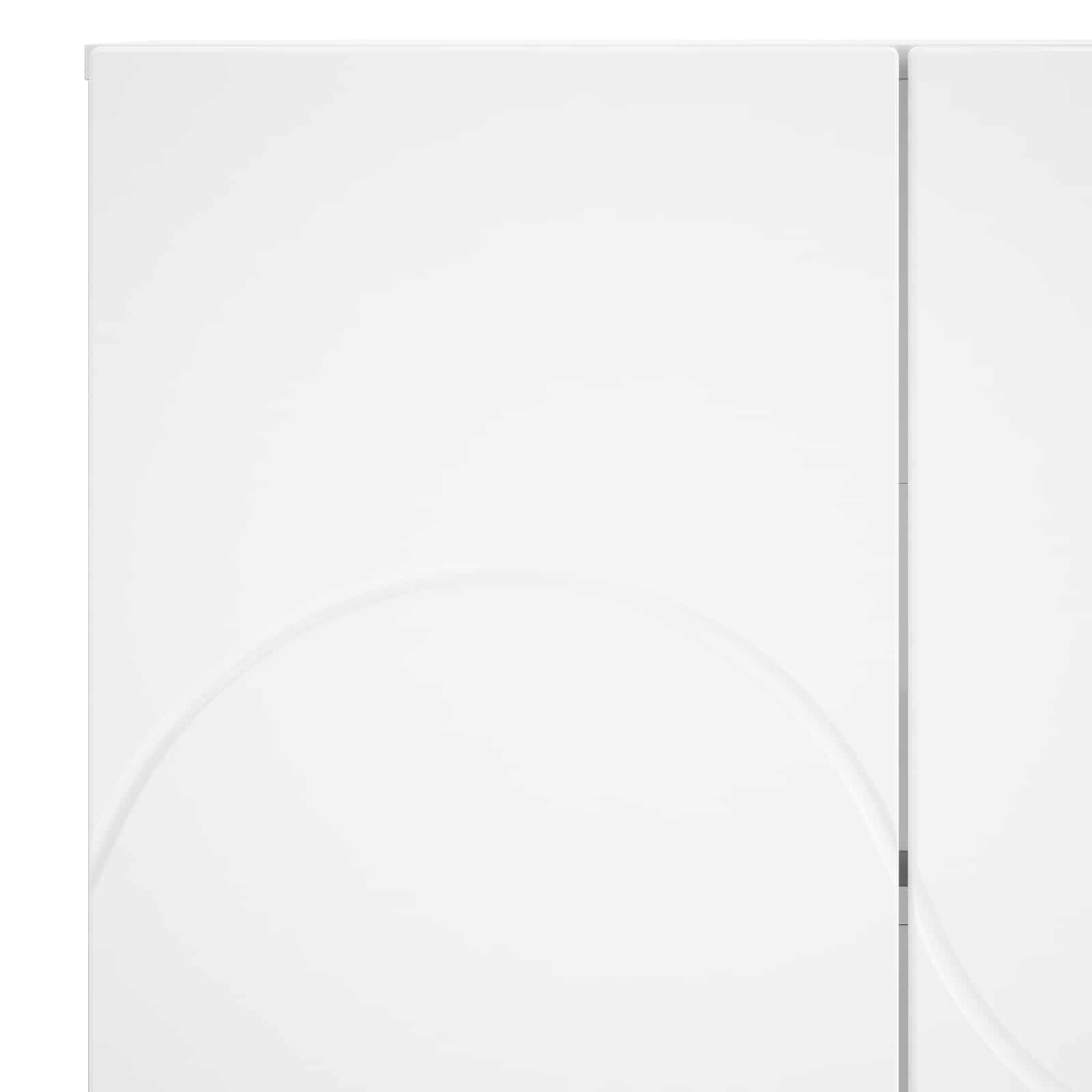 vidaXL Komoda Biały 67 x 34,5 x 75 cm Materiał drewnopochodny