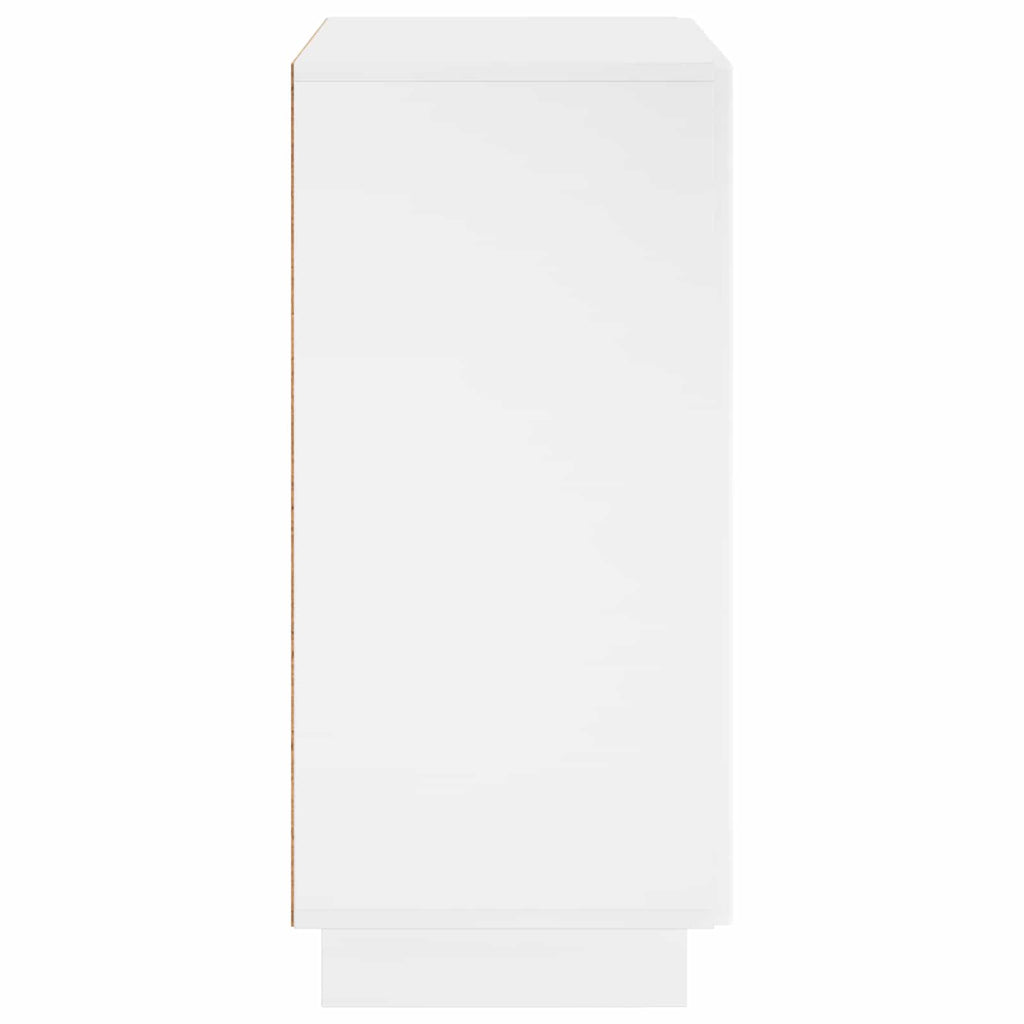 vidaXL Komoda Biały 67 x 34,5 x 75 cm Materiał drewnopochodny